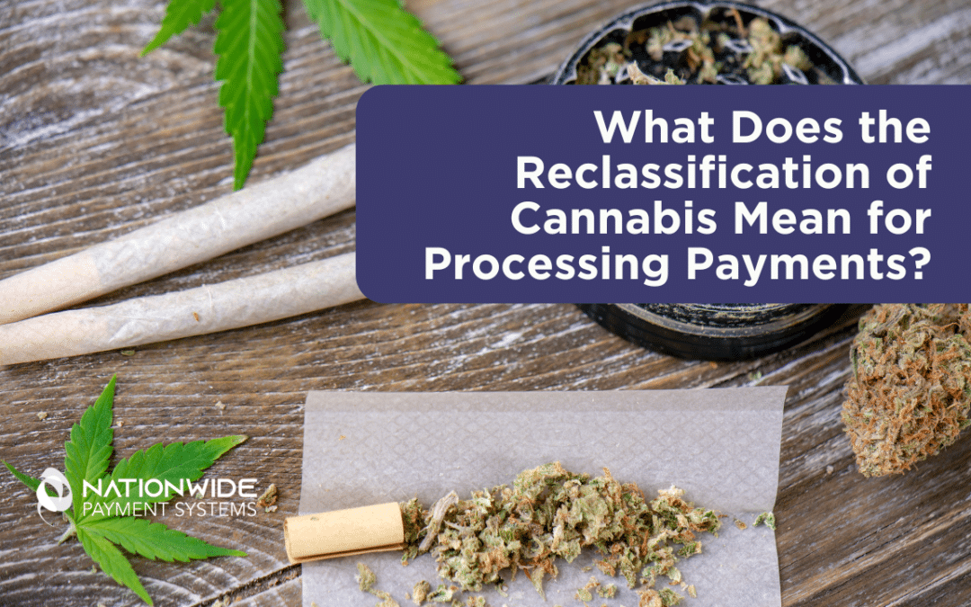 What Does the Reclassification of Cannabis Mean for Processing Payments?