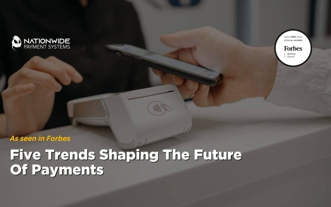 As seen in forbes:Five Trends Shaping The Future Of Payments