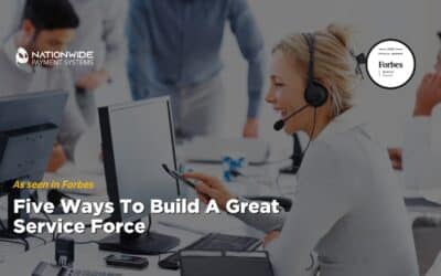 As seen in forbes:Five Ways To Build A Great Service Force