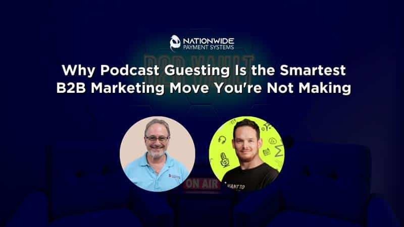 Why podcast guesting is the smartest b2b marketing move you’re not making