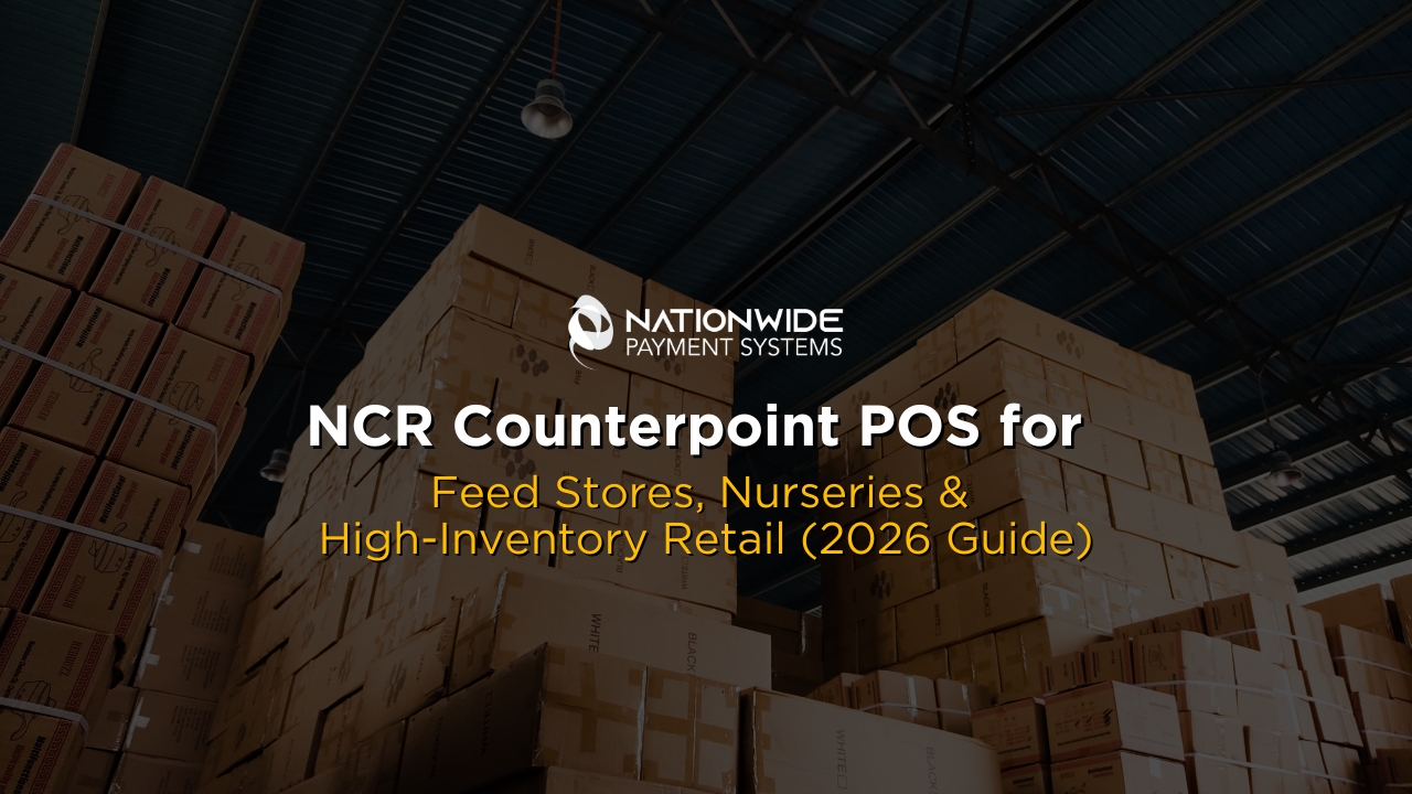 NCR Counterpoint for Feed Stores & Retail | POS + Inventory System